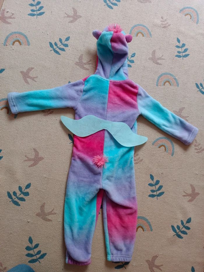 Pyjama surpyjama licorne multicolore arc en ciel 3 ans - photo numéro 5