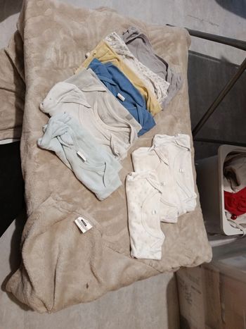 Lots de 10 bodies - 18 mois