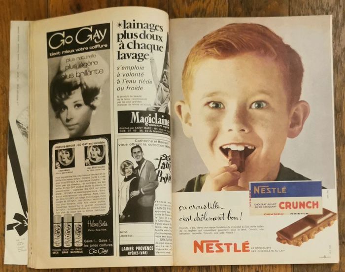 Ancien magazine Modes et travaux 1964 avec 1 patron + 2 suppléments n°767 vintage - photo numéro 6