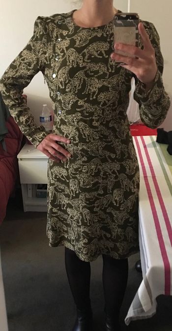 Robe imprimée animalier