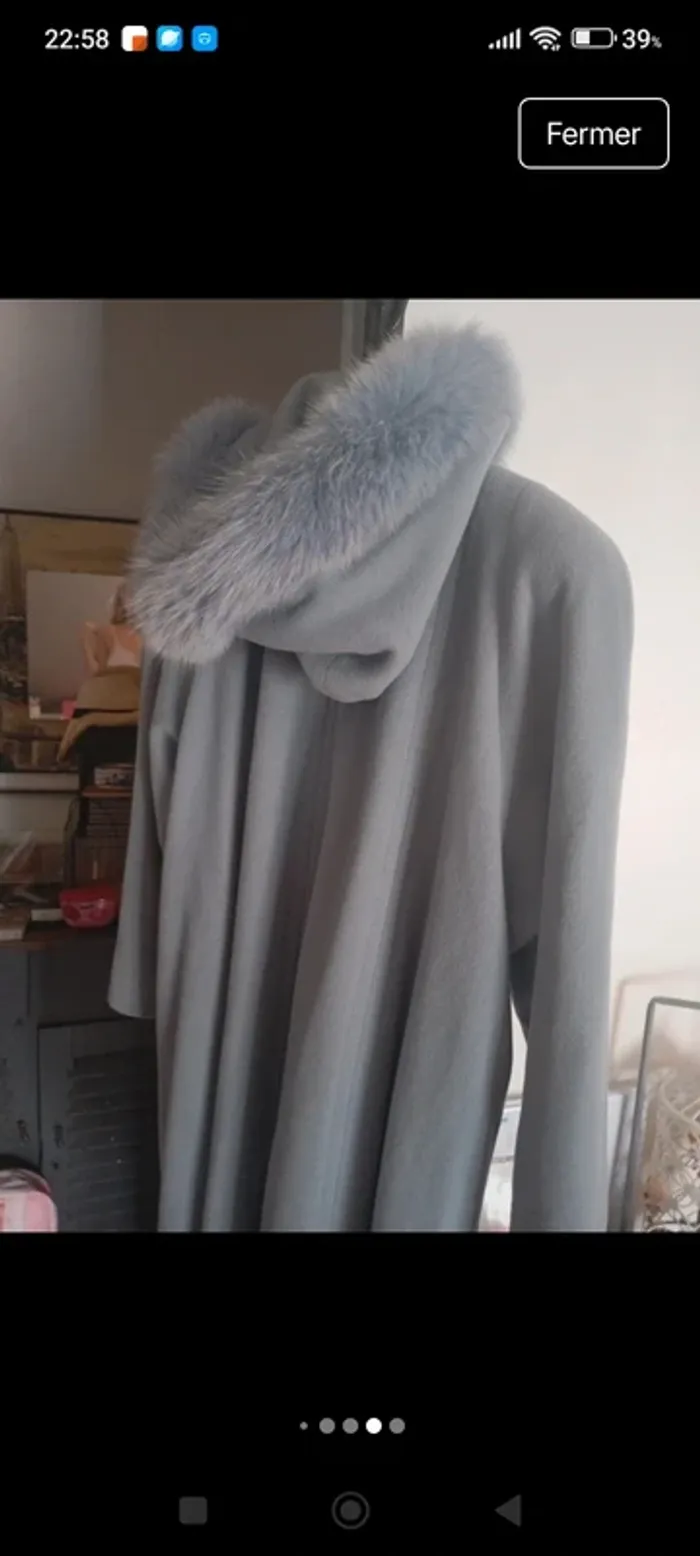 Superbe manteau en cachemire - photo numéro 2