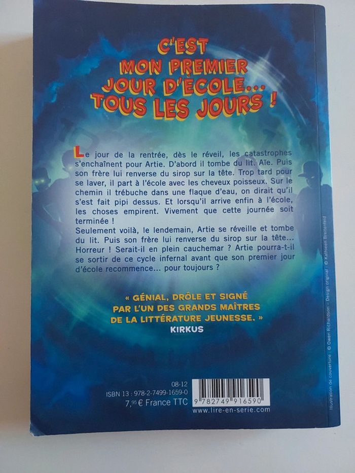 C'est mon premier jour d'école..tous les jours! R.L. Stine - photo numéro 2