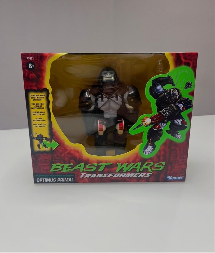 Beast Wars Transformers Optimus Primal Kenner Hasbro héroique maximal