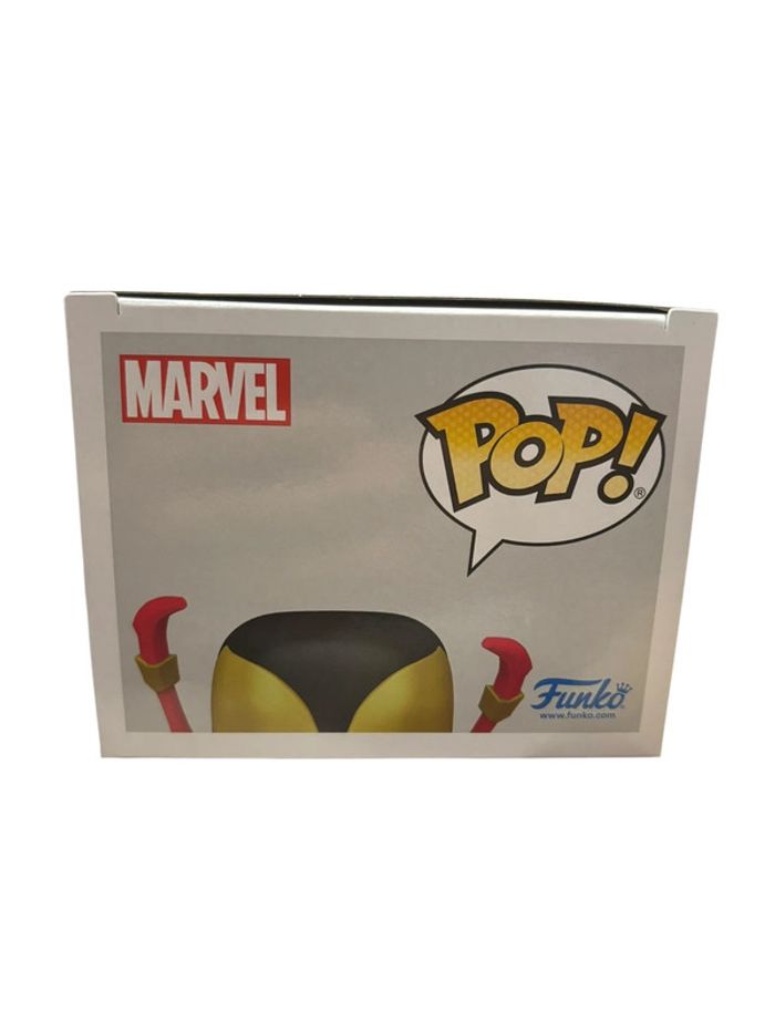 Figurine Funko Pop Marvel Miles Morales Iron Spider 1448 neuf - photo numéro 5