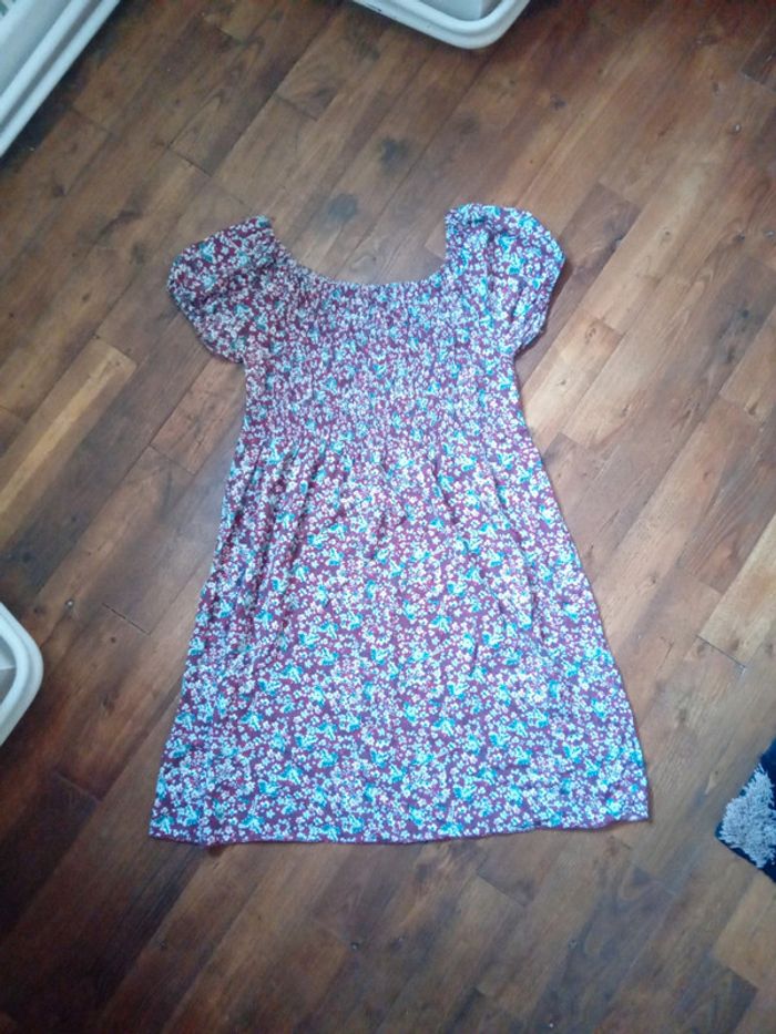 Robe évasé fleuris femme
