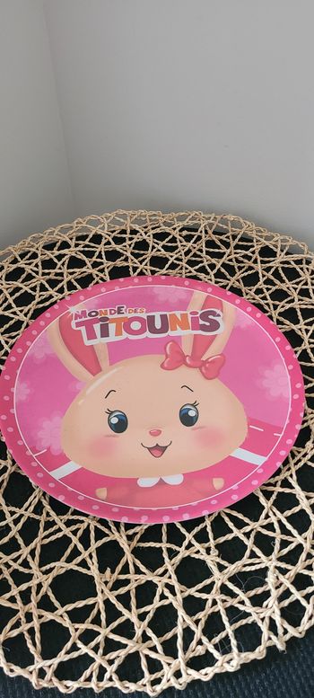 assiette enfant titounis