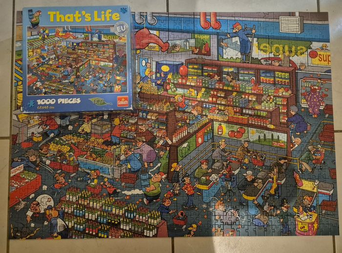 Puzzle Goliath That's Life Supermarché - photo numéro 3