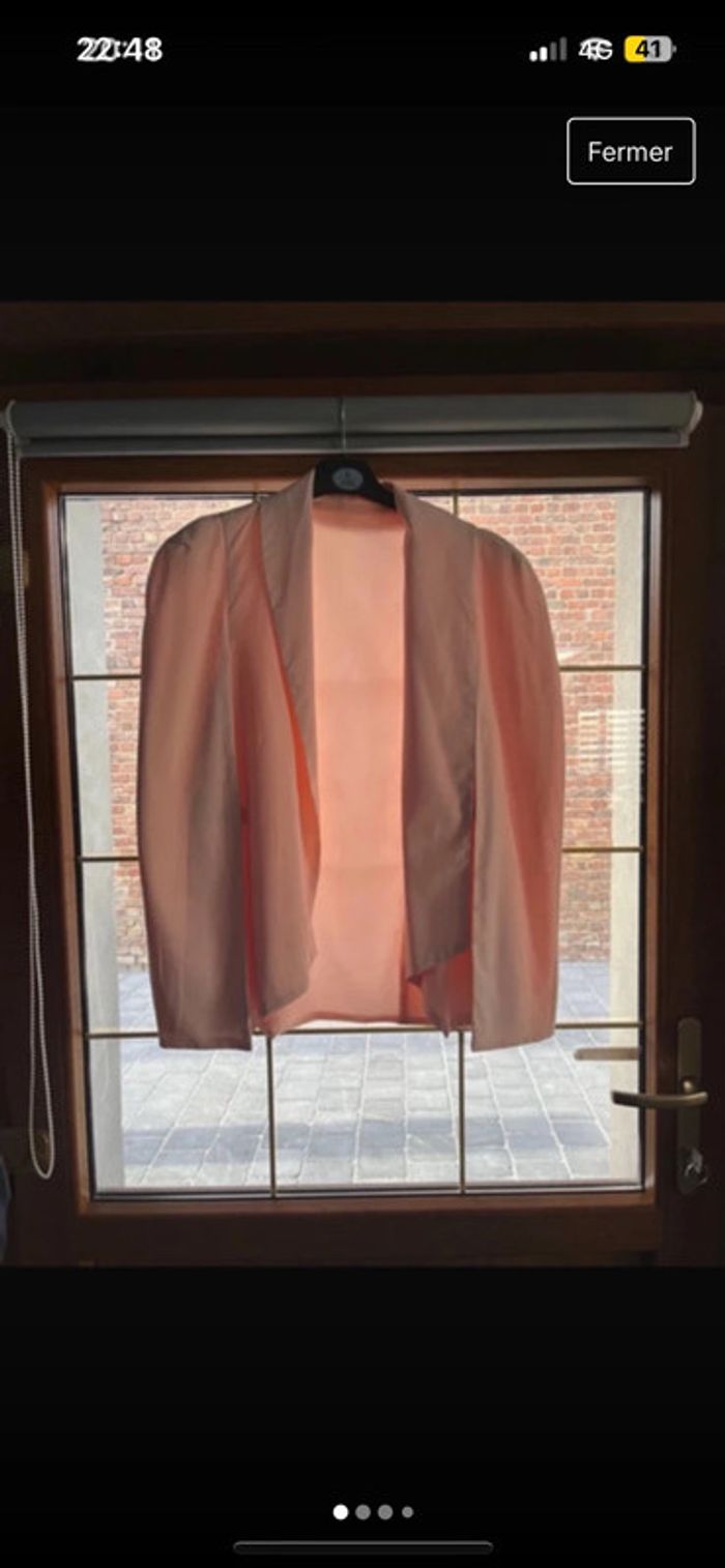 Veste blazer manche volante XL