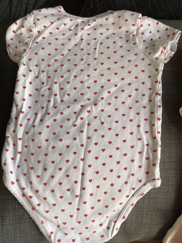 Lot 6 bodies Verbaudet manches courtes fille 36m - photo numéro 3