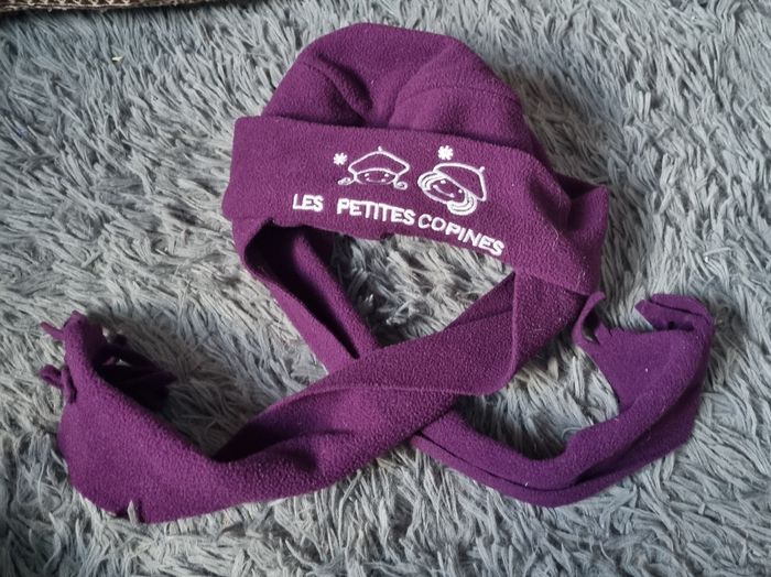 Bonnet avec écharpe 52cm