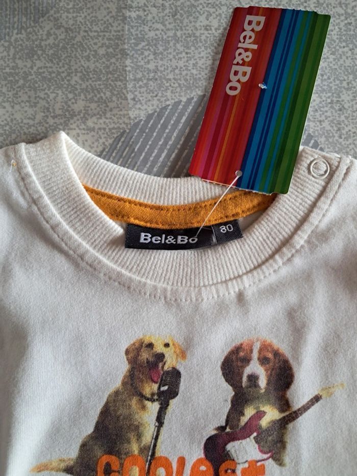 Ensemble pantalon jean et Tee-shirt NEUFS pour garçon 1 an - photo numéro 6