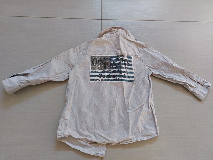 Chemise rayée à manches longues - photo numéro 3