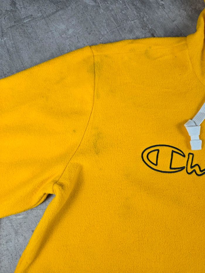 Veste polaire à capuche champion homme taille L - photo numéro 6