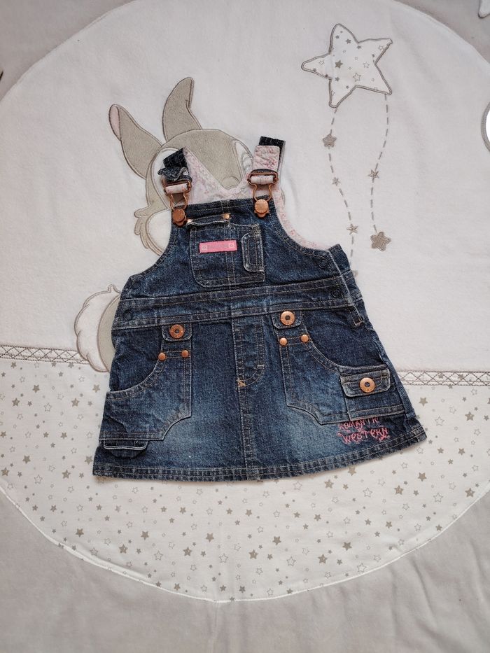 Robe salopette jeans