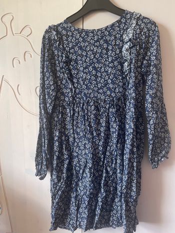 Robe de mi saison à manches longues Gemo taille 10 ans 