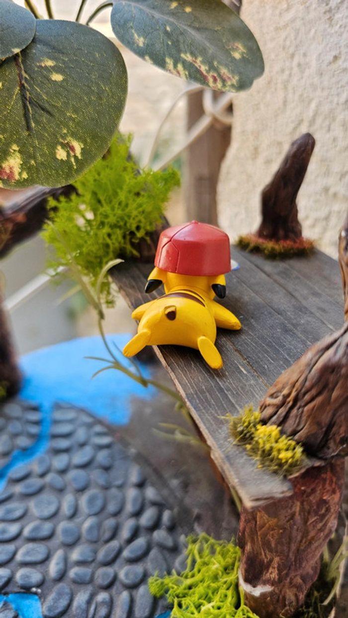 Super figurine Pokemon Nintendo pikachu casquette - photo numéro 4