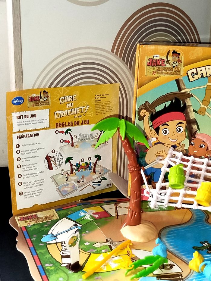 🟤 Asmodée Vintage Rare Jeu de société Gare au crochet - photo numéro 3