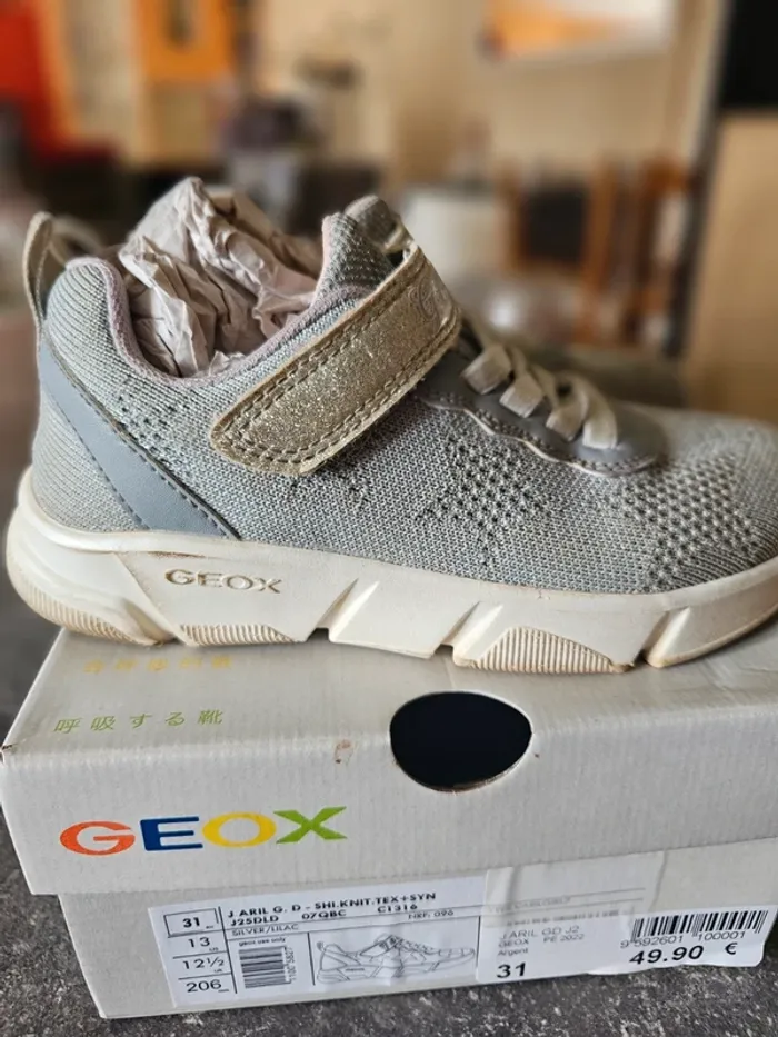 Basket geox pointure 31 - photo numéro 3