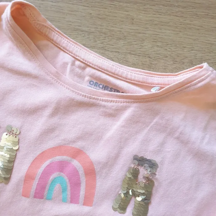🩷 Ensemble tee-shirt MC short 6 ans Kiabi #emyfleury_6ansfille - photo numéro 3