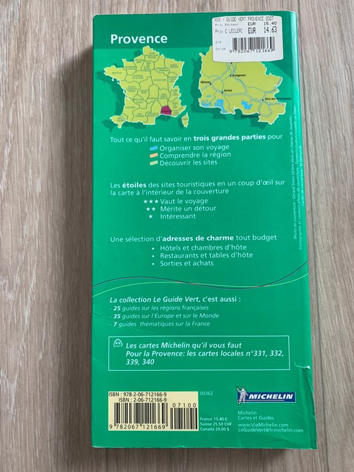 Le Guide Vert Provence Michelin - photo numéro 2