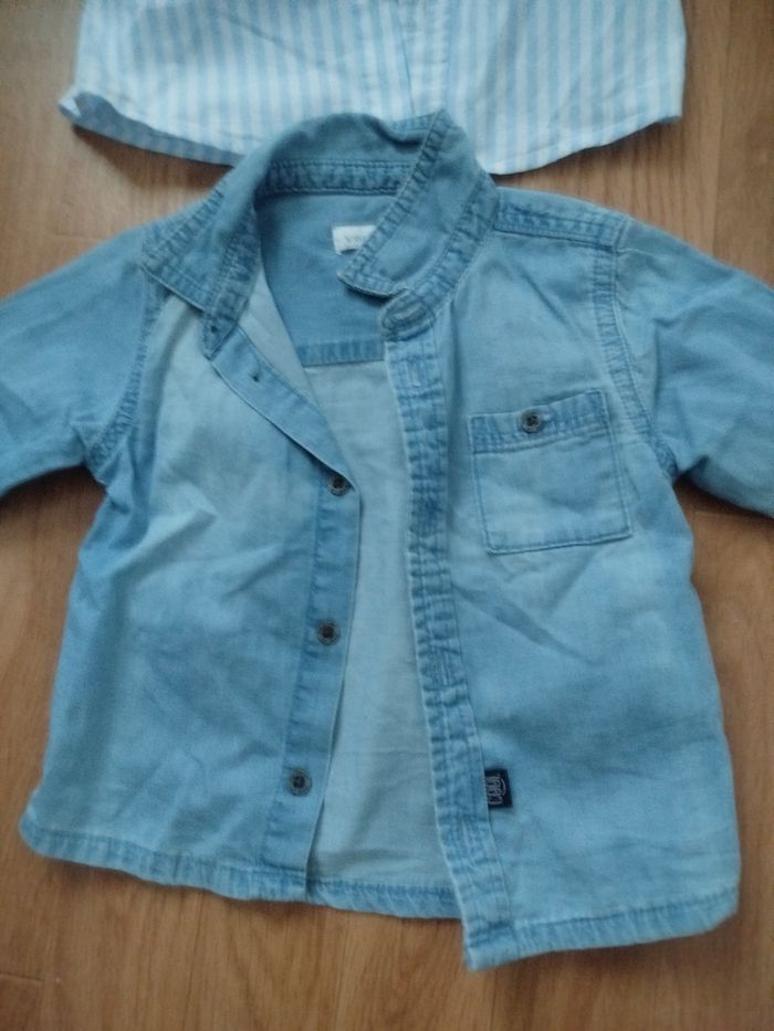 Lot 2 chemise bébé garçon - photo numéro 2