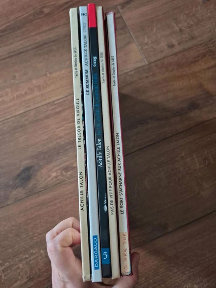 Lot de 5 bandes dessinées Achille Talon - photo numéro 8