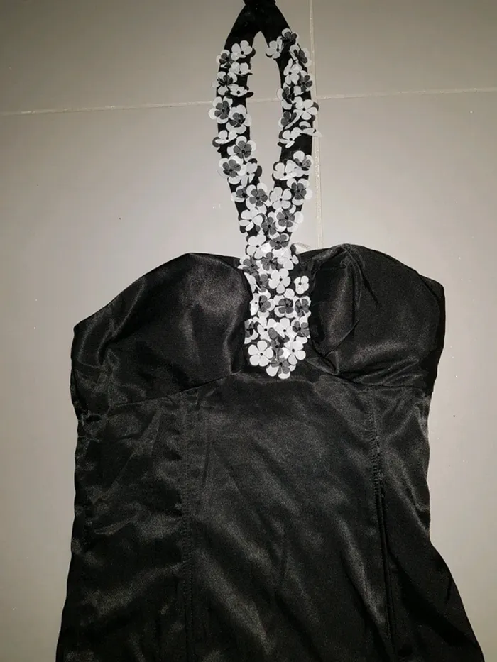 Bustier noir Lucy Paris M neuf