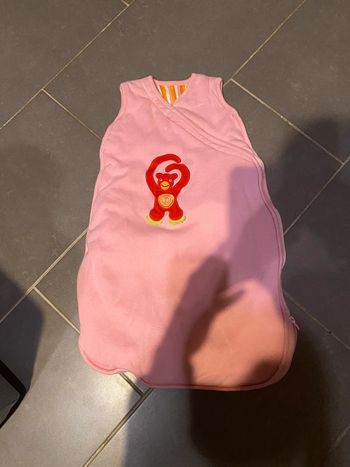 Gigoteuse bébé fille 65 cm