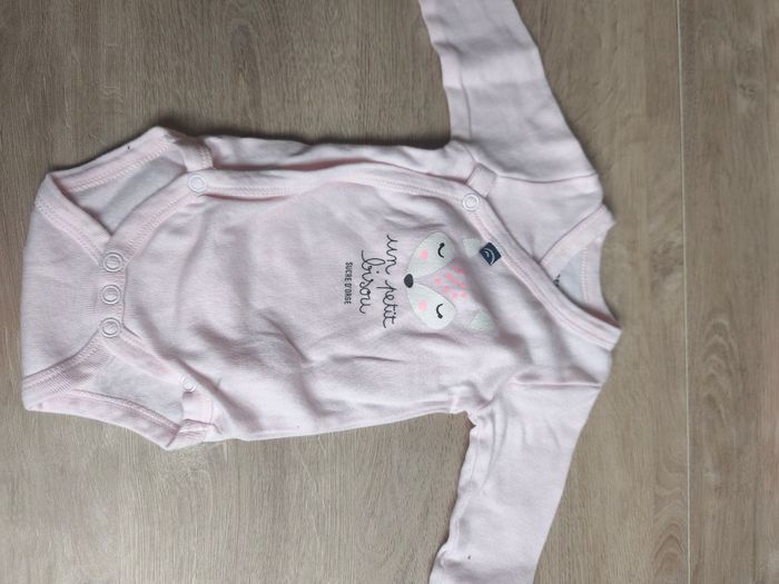 Lot de 7 bodies sucre d'orge 1 mois (54 cm) - photo numéro 3