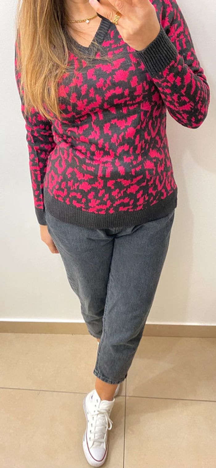 Pull léopard  Taille S - photo numéro 4