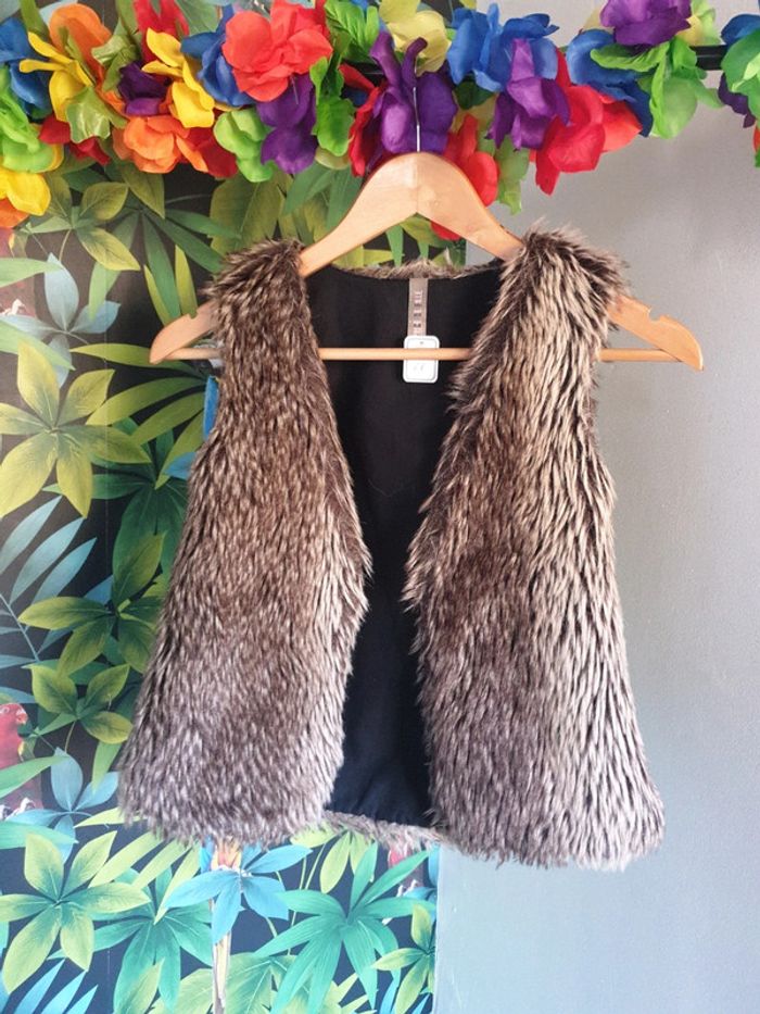 Gilet fourrure