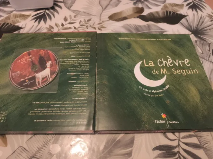 Album avec CD la chèvre de m. Seguin - photo numéro 2