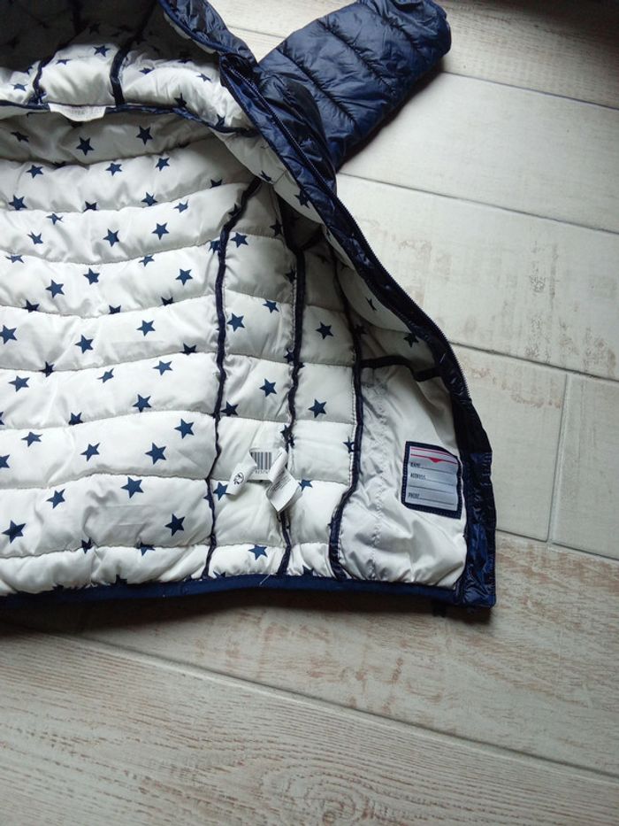 Doudoune imperméable et pliable bleu marine Orchestra 8 ans - photo numéro 7