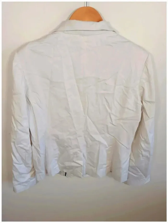 C25 blazer blanc NafNaf 44 - photo numéro 2