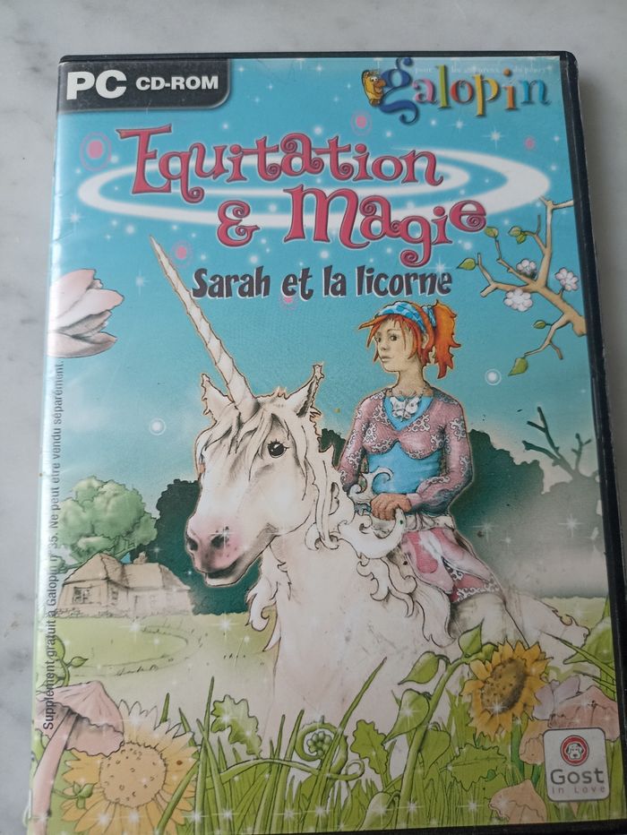 Jeux PC équitation et magie Sarah et la licorne - photo numéro 1