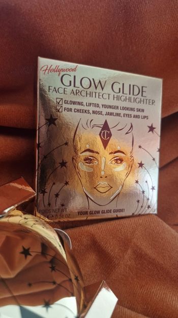 Charlotte Tilbury Hollywood glow & glid face architect Highlighter 7g champagne glow