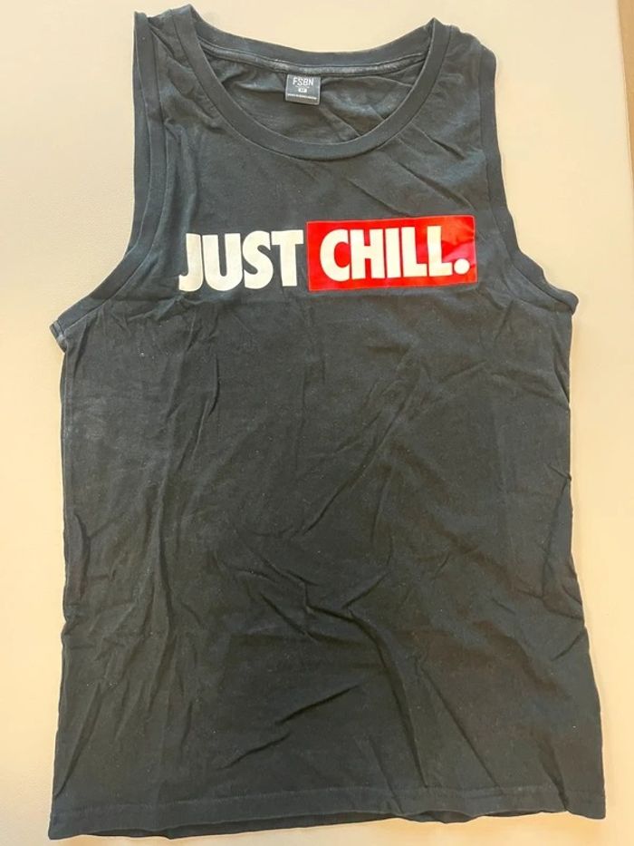 Débardeur, homme de couleur noir, marque FSBN taille M