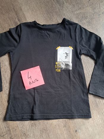 Tshirt manches longues 4 ans