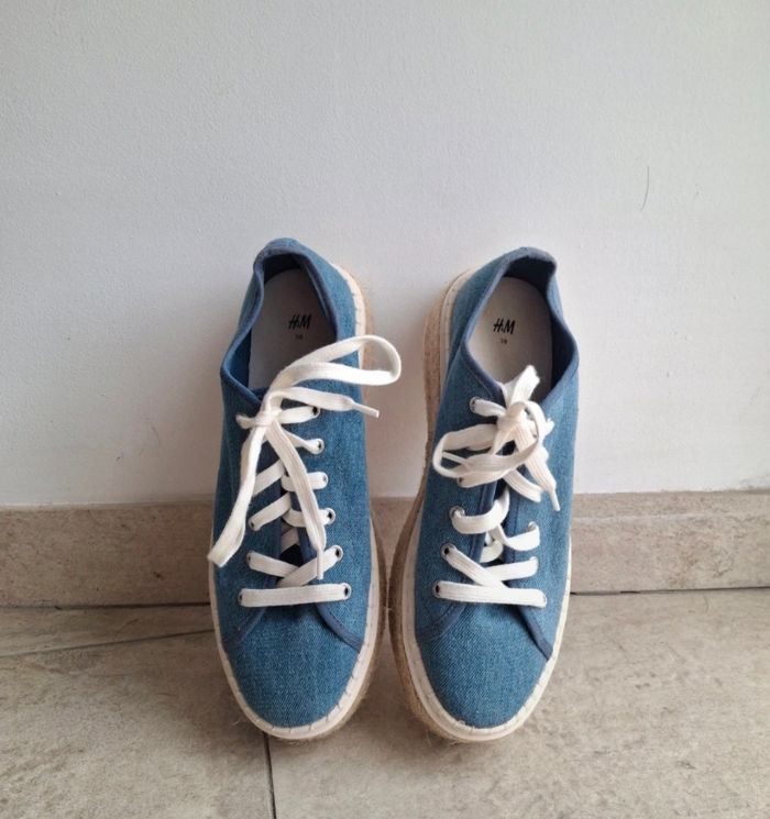 Baskets façon espadrilles - H&M - photo numéro 2
