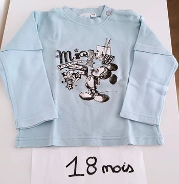 T-shirt ml Mickey 18 mois