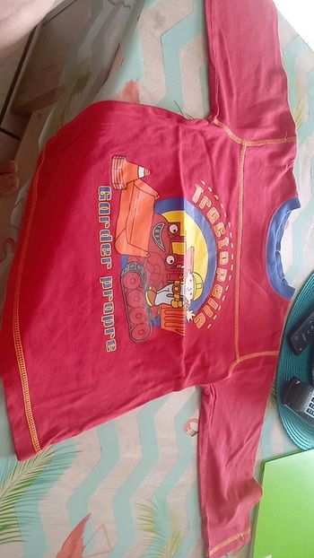 Tee shirt garçon manche longue