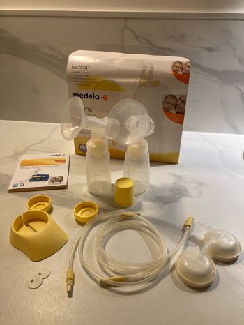 Double Pump set Medela Lactina