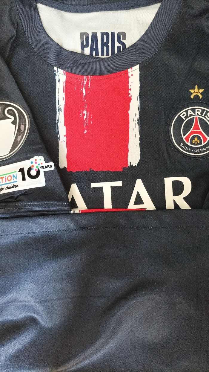 Maillot PSG champions Collector 2025 taille S adulte - photo numéro 2