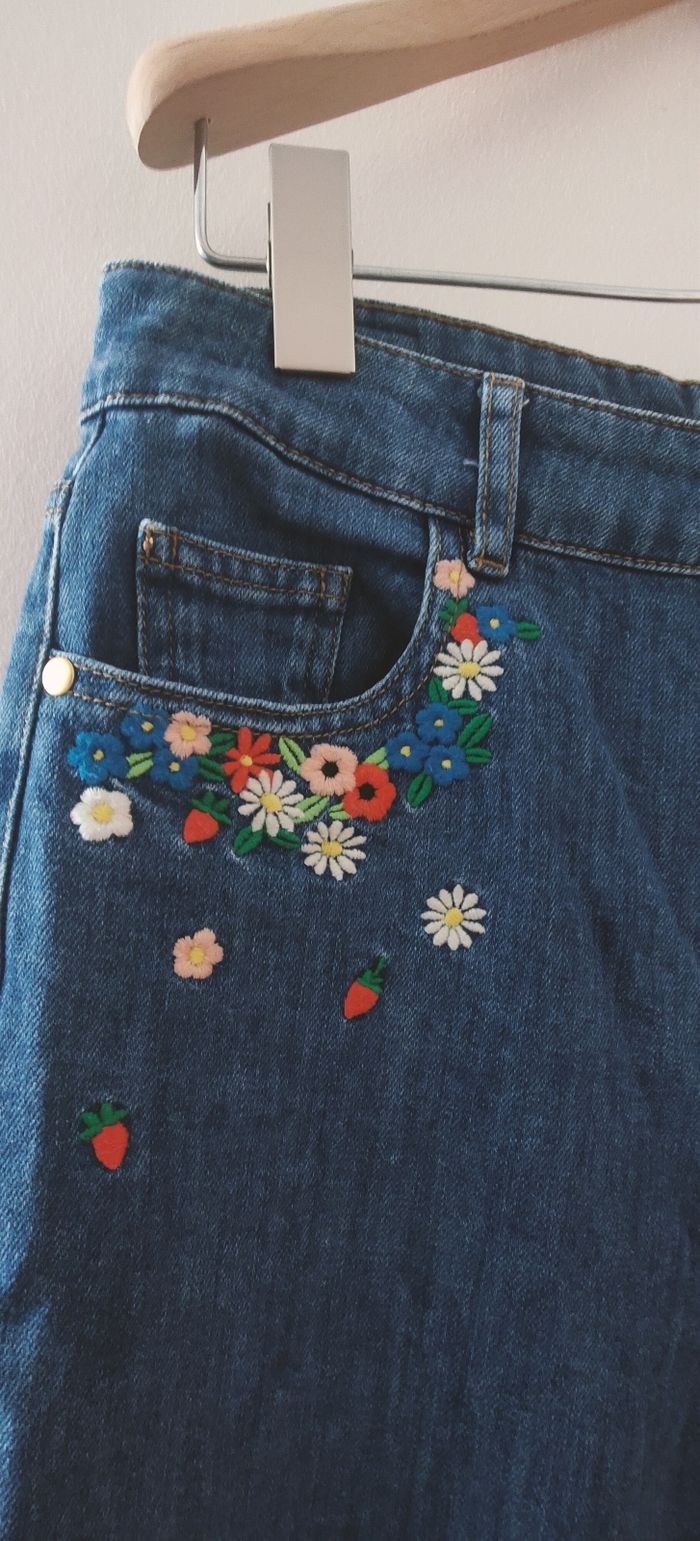 Jean mom femme en 38 des petits hauts - photo numéro 2