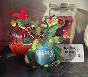Boule de Noël personnalisée