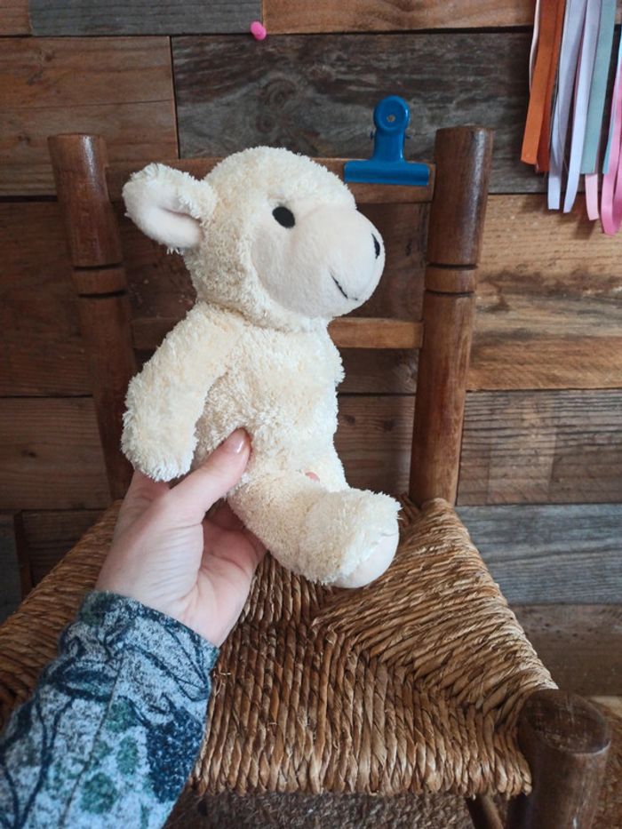 Peluche petit mouton Ajena tbe - photo numéro 4