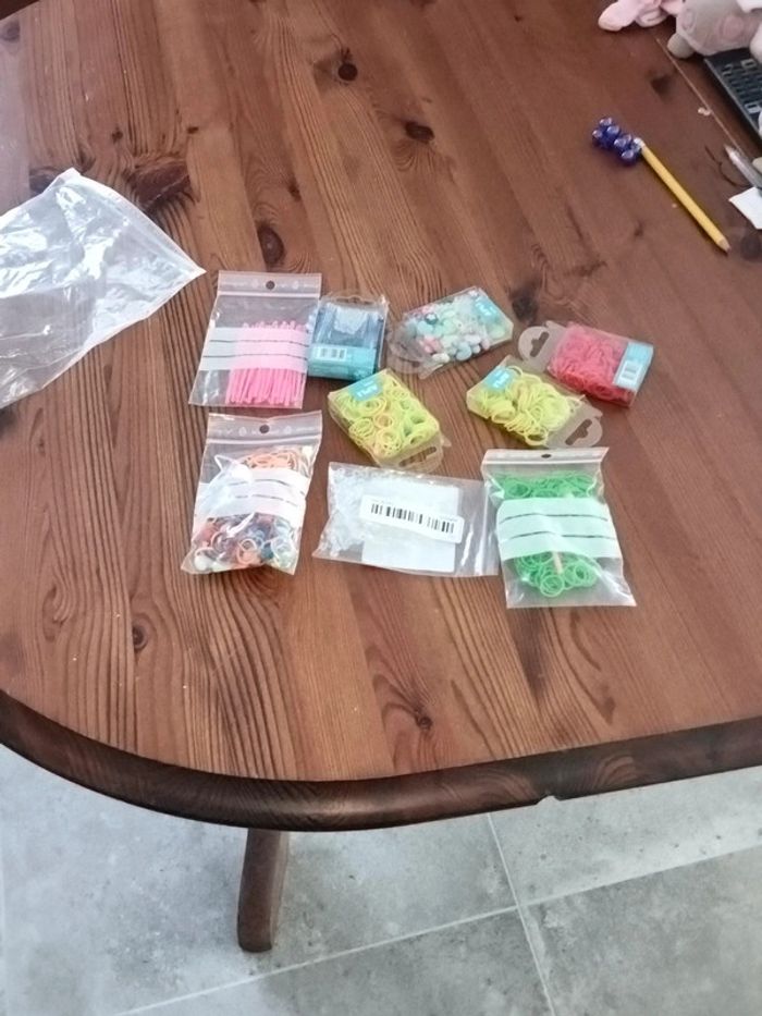 Lot élastiques pour bracelet