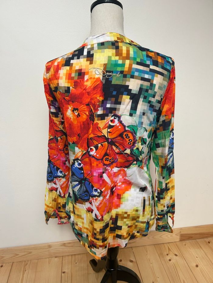 Chemise manches longues Desigual - taille 36 - photo numéro 2
