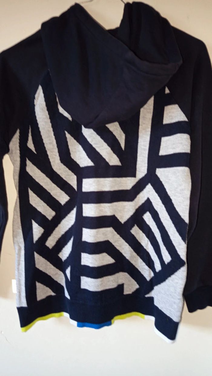 Pull à capuche 12 ans mixte - photo numéro 4