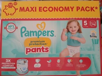 74 pants pampers premium t5